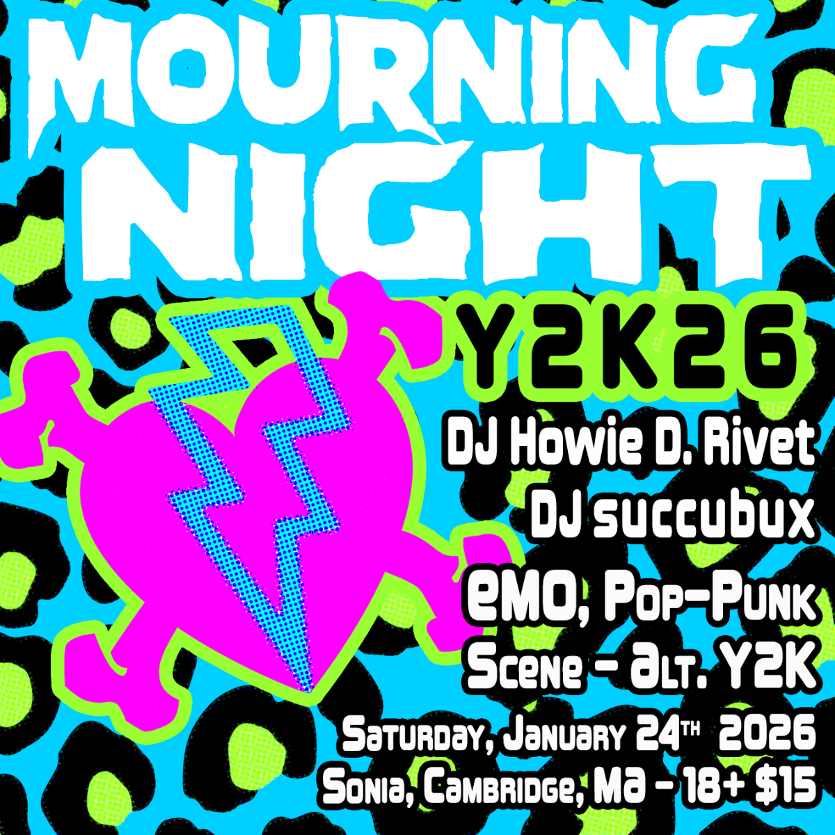 Mourning Night Y2K26 | Event Image