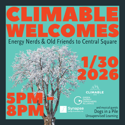 image of Climable Welcomes: Energy Nerds and Old Friends to Central Square image of Climable Welcomes: Energy Nerds and Old Friends to Central Square