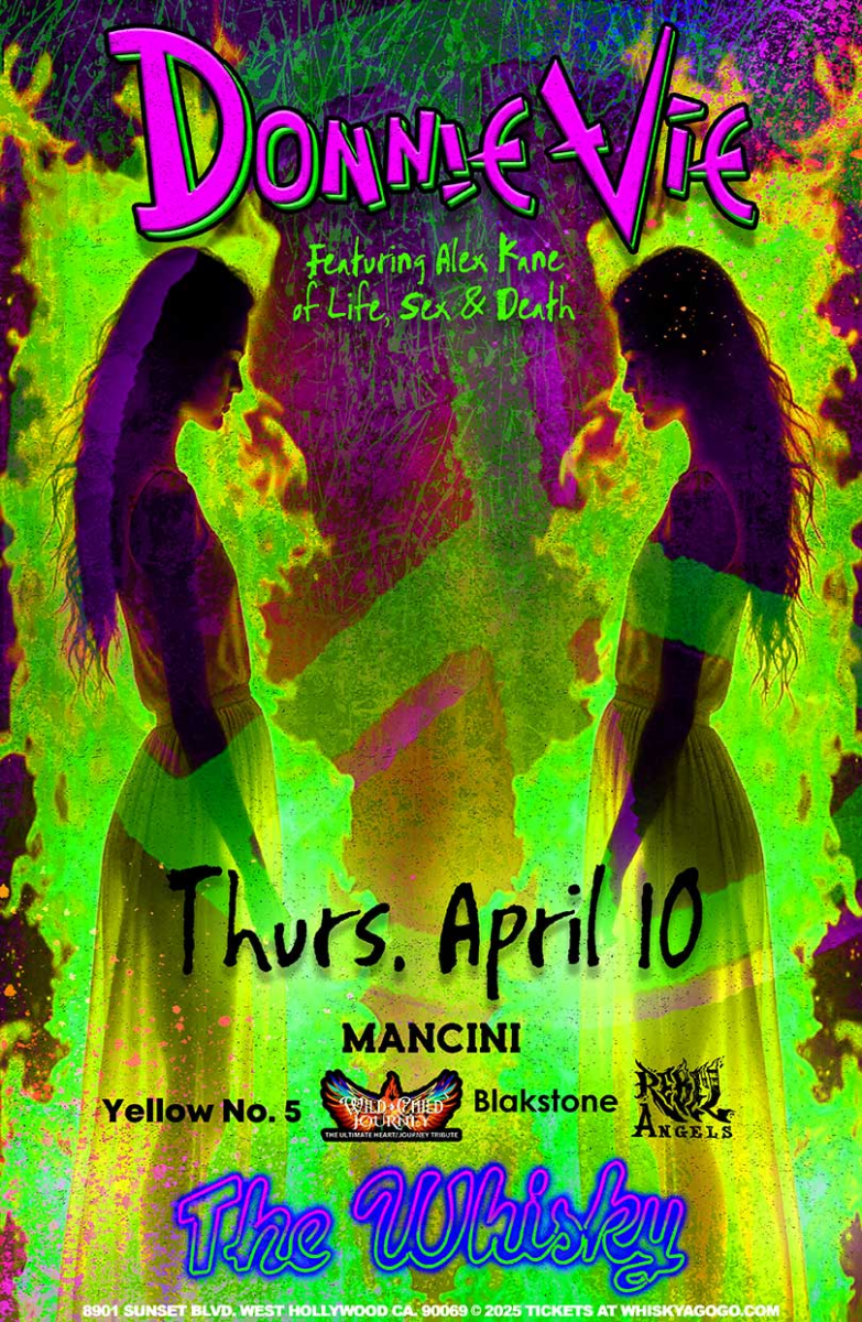 Donnie Vie of Enuff Z' Nuff featuring Alex Kane, Mancini, Rebel Angels, Yellow No. 5, Blakstone