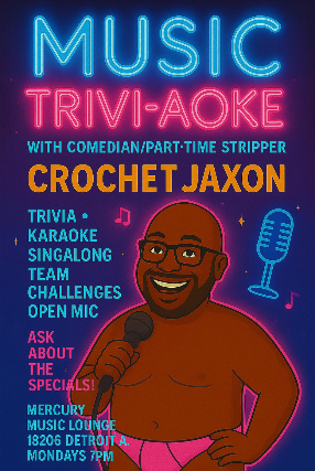 MUSIC TRIVI-AOKE at The Mercury Music Lounge – Lakewood, OH