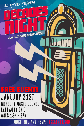 image of Decades Night! image of Decades Night!