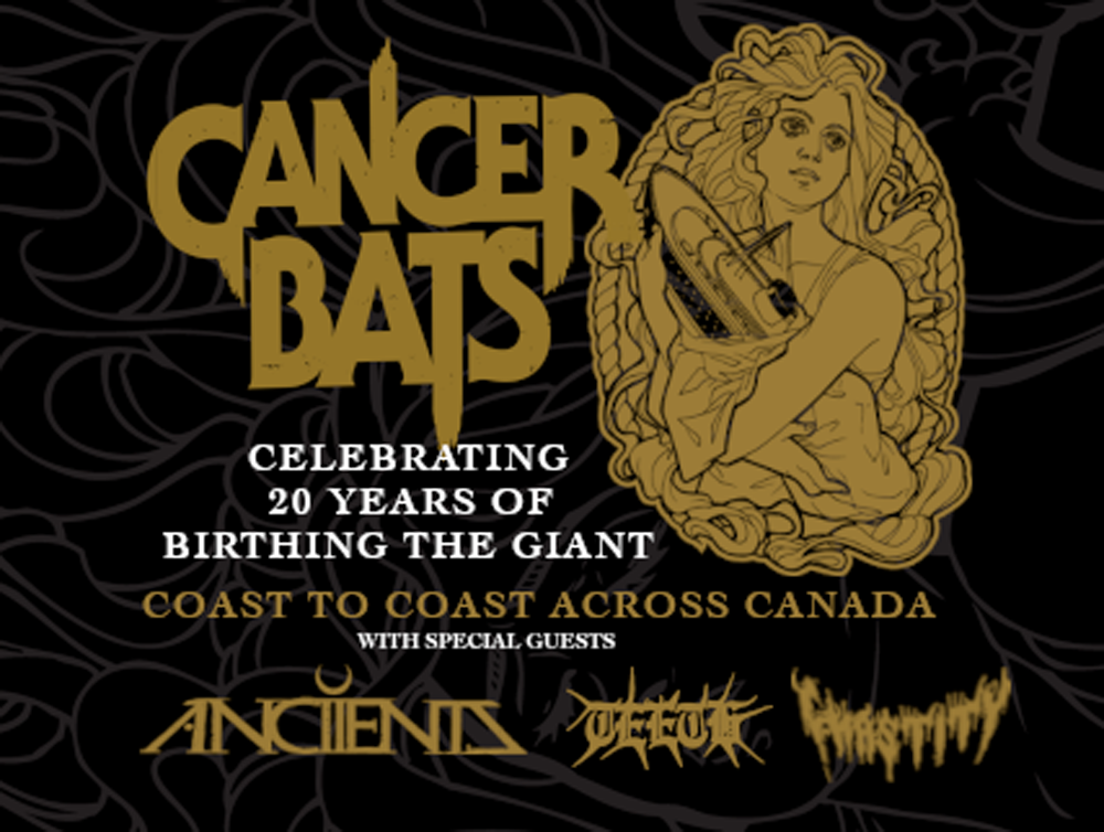 Cancer Bats, Anciients, TEETH, Chastity