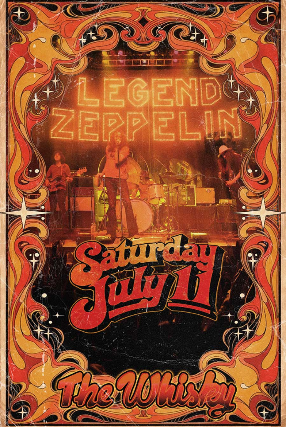 Legend Zeppelin (tribute to Led Zeppelin) at Whisky A Go Go – West Hollywood, CA