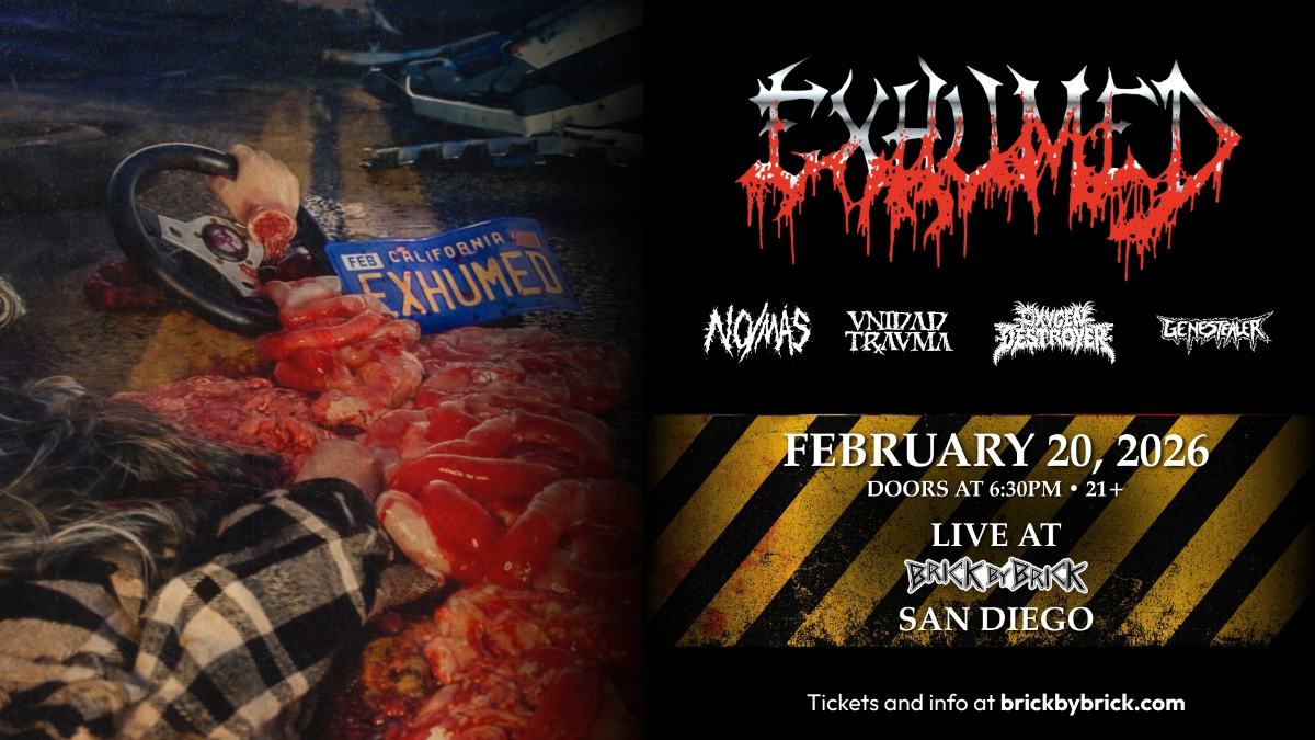 Exhumed with special guests