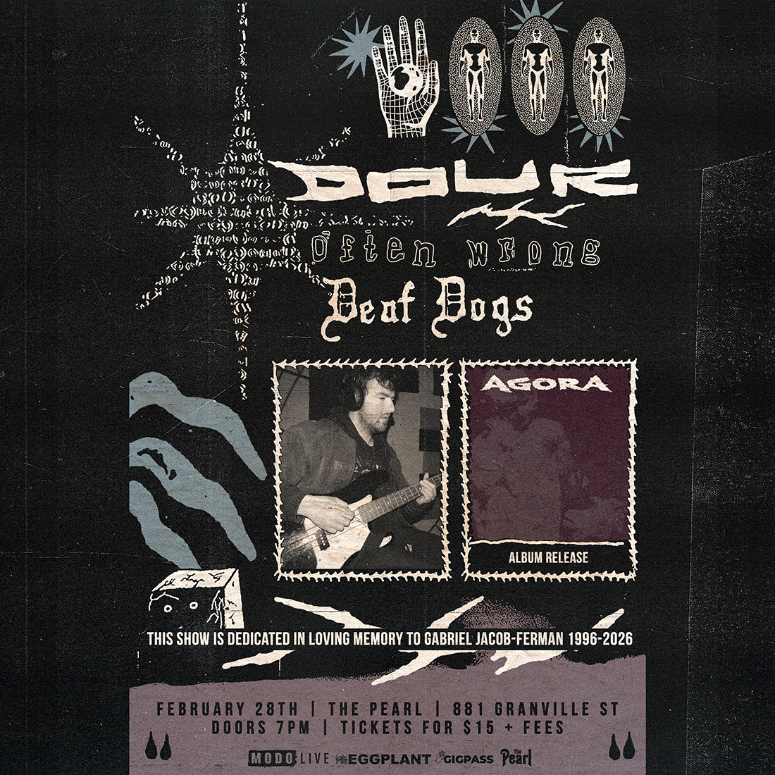DOUR *Agora Album Release* with OFTENWRONG DEAF DOGS
