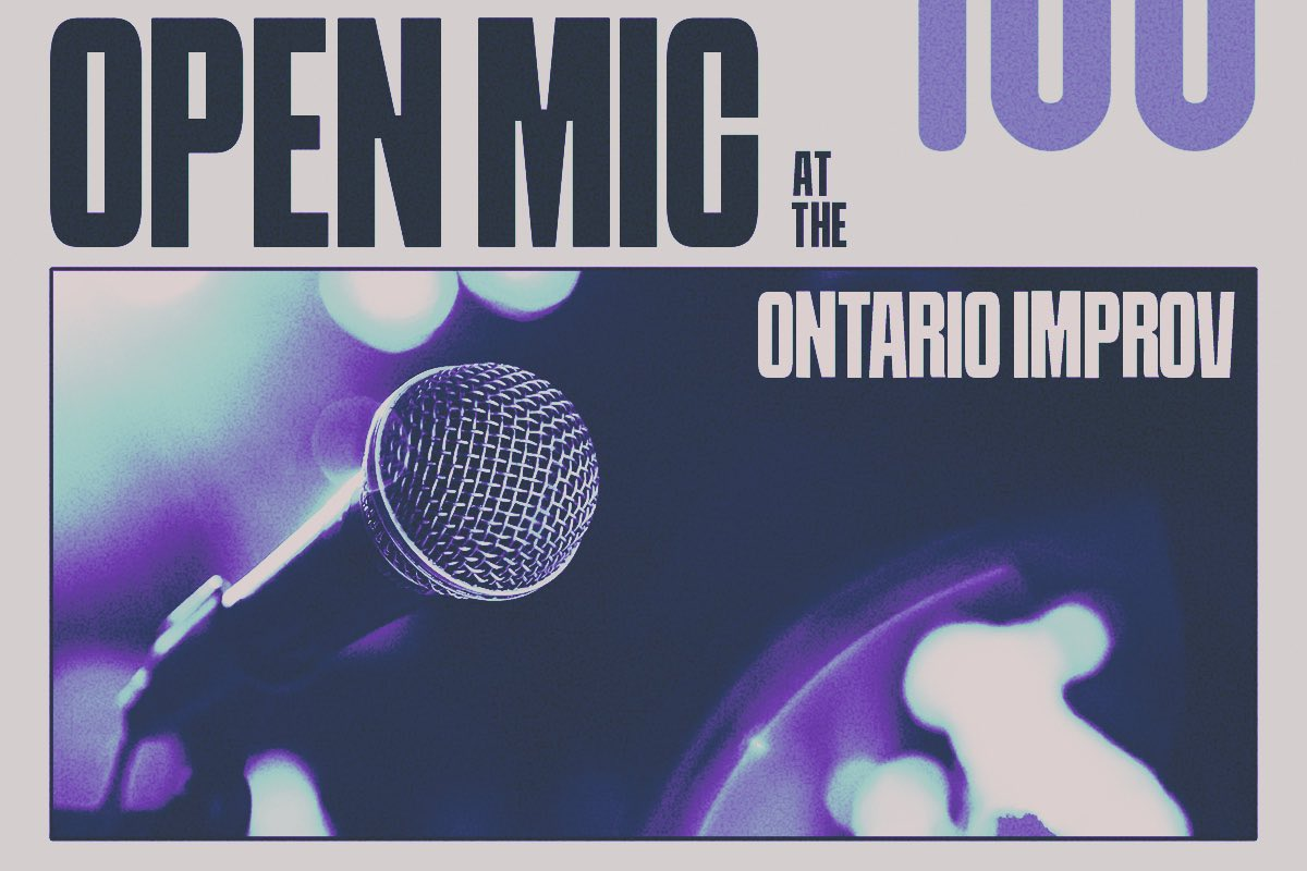 Open Mic at the Ontario Improv