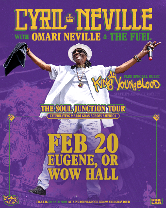 Image of Cyril Neville, King Youngblood, Omari Neville Image of Cyril Neville, King Youngblood, Omari Neville