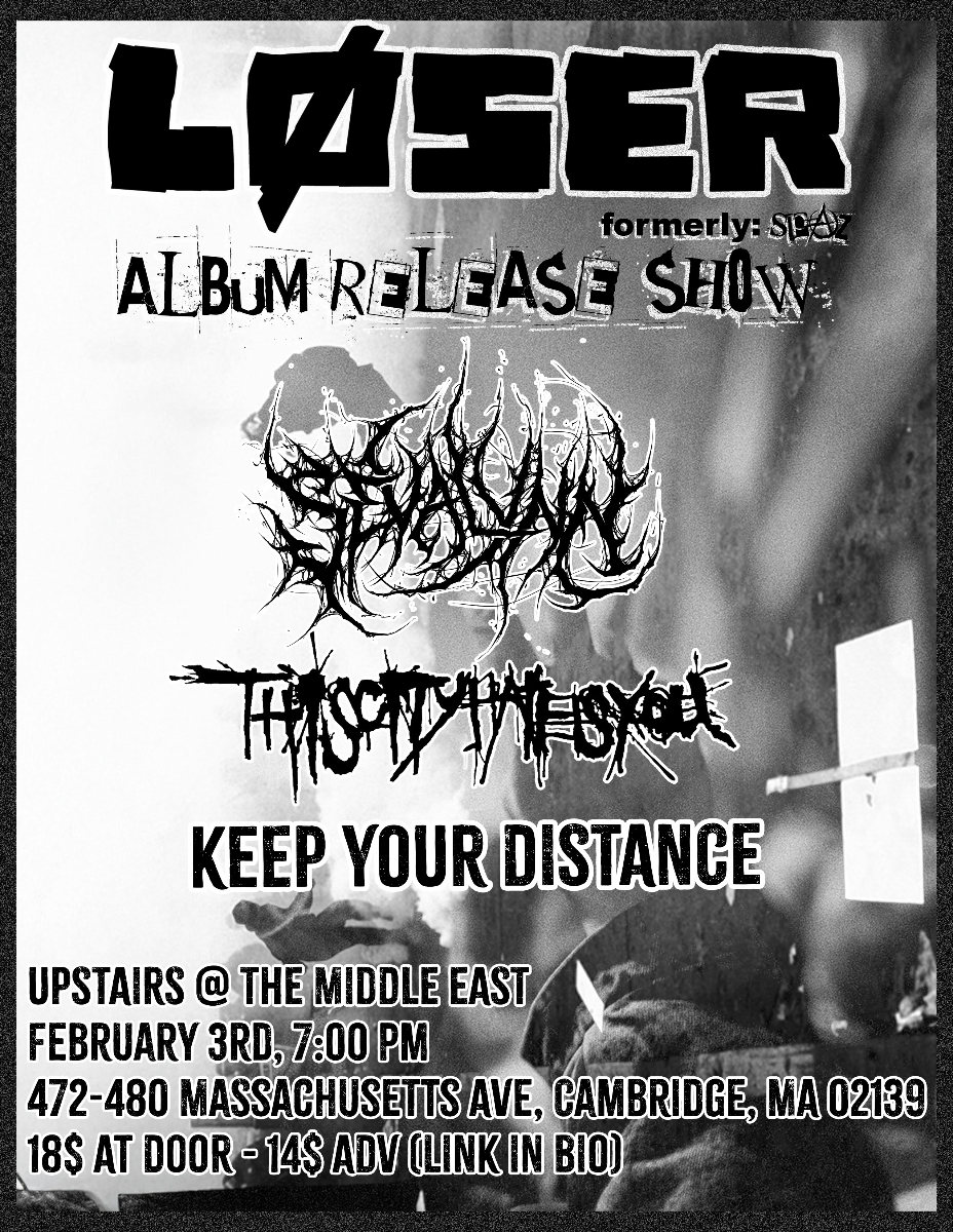 Loser, Keep Your Distance, Sevalyn, This City Hates You | Event Image