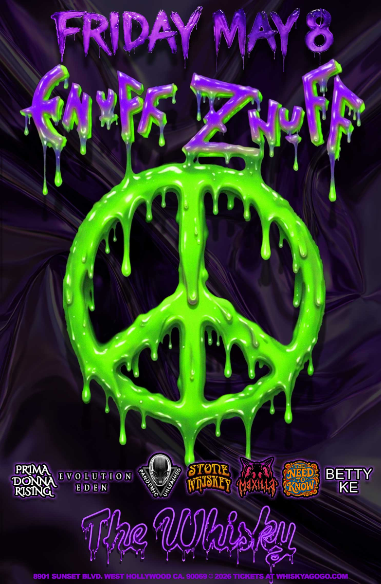 Enuff Z'Nuff, Prima Donna Rising, Evolution Eden, Pandemic Unleashed, The Need to Know, Stone Whiskey, Maxilla, Betty Ke, Words of Mouth