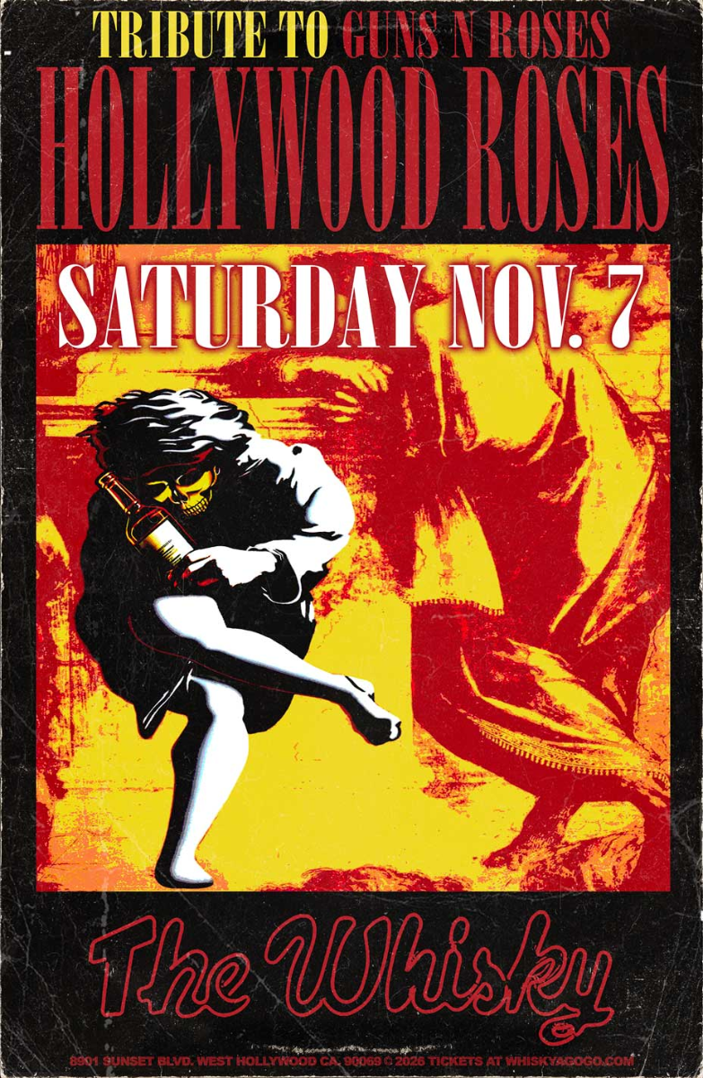 Hollywood Roses (Tribute to Guns N Roses), Hosted by Hair Metal Guru, Bliss 53, The Boomslangs, Sian