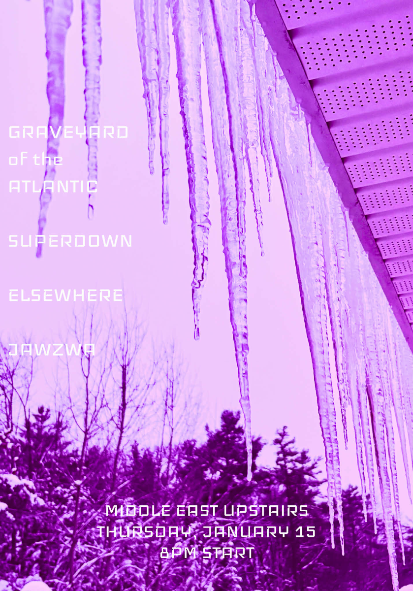 Team Shred Productions Presents : Graveyard of The Atlantic, Superdown, Elsewhere, JAWZA | Event Image