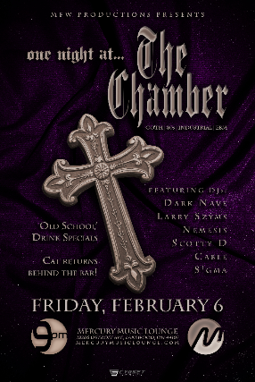 ONE NIGHT AT…THE CHAMBER at The Mercury Music Lounge – Lakewood, OH