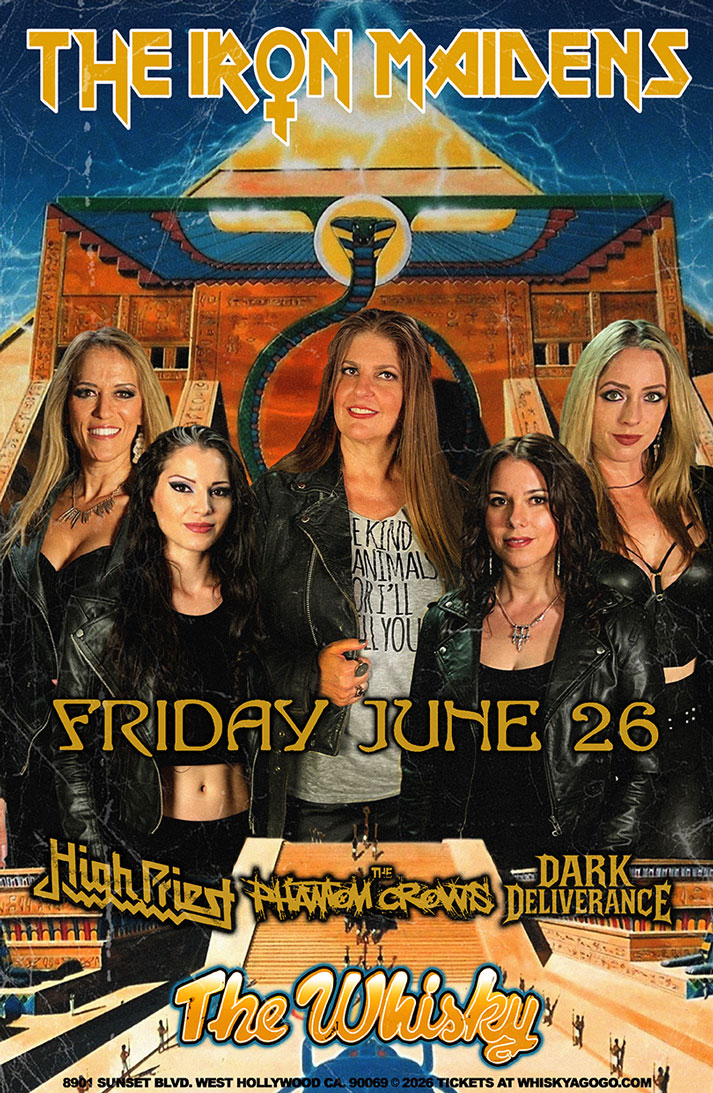 THE IRON MAIDENS-The World's Only All Female Tribute to Iron Maiden, High Priests, Off Ramp, Father Thea, Dark Deliverance