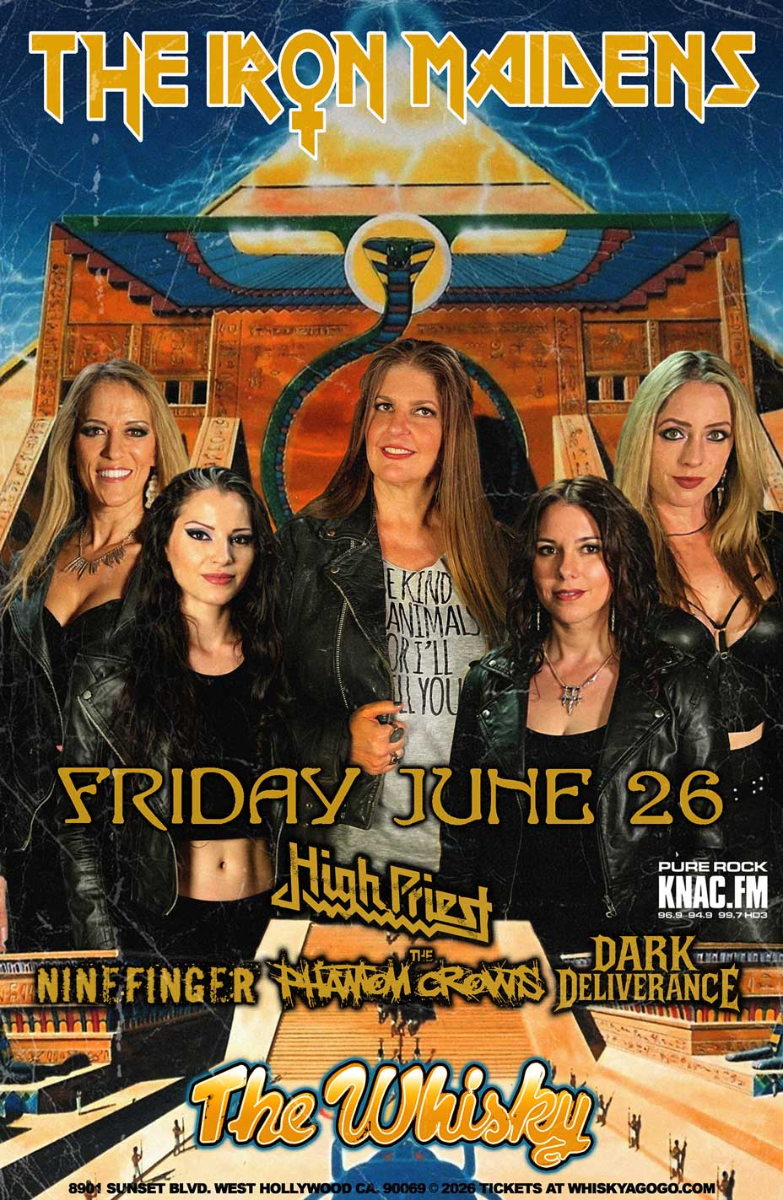THE IRON MAIDENS-The World's Only All Female Tribute to Iron Maiden, High Priest (Tribute to Judas Priest), Phantom Crows, Ninefinger, Off Ramp, Father Thea, Dark Deliverance