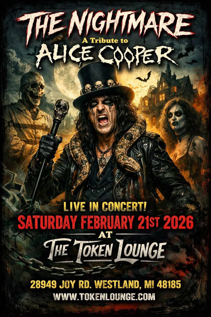 The Nightmare - Detroit's only Alice Cooper Tribute Show w/spg FADED