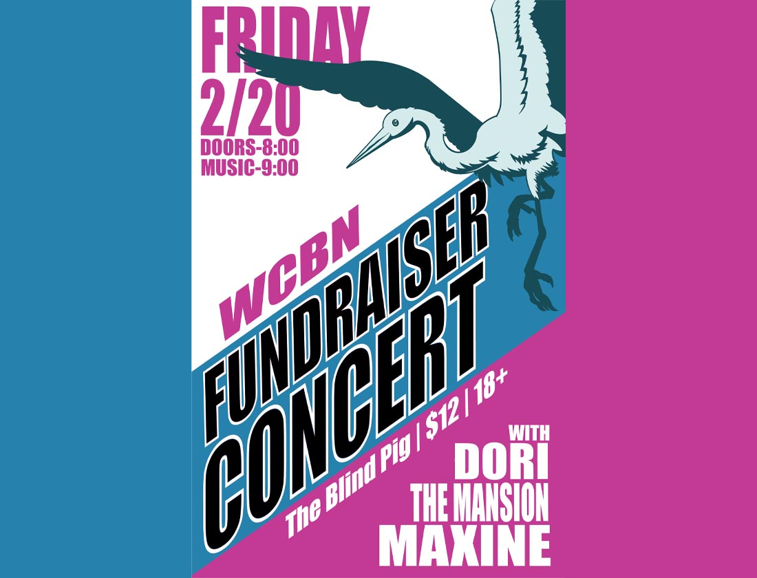 WCBN Winter Fundraiser, The Mansion, Maxine, dori - 20/02/26