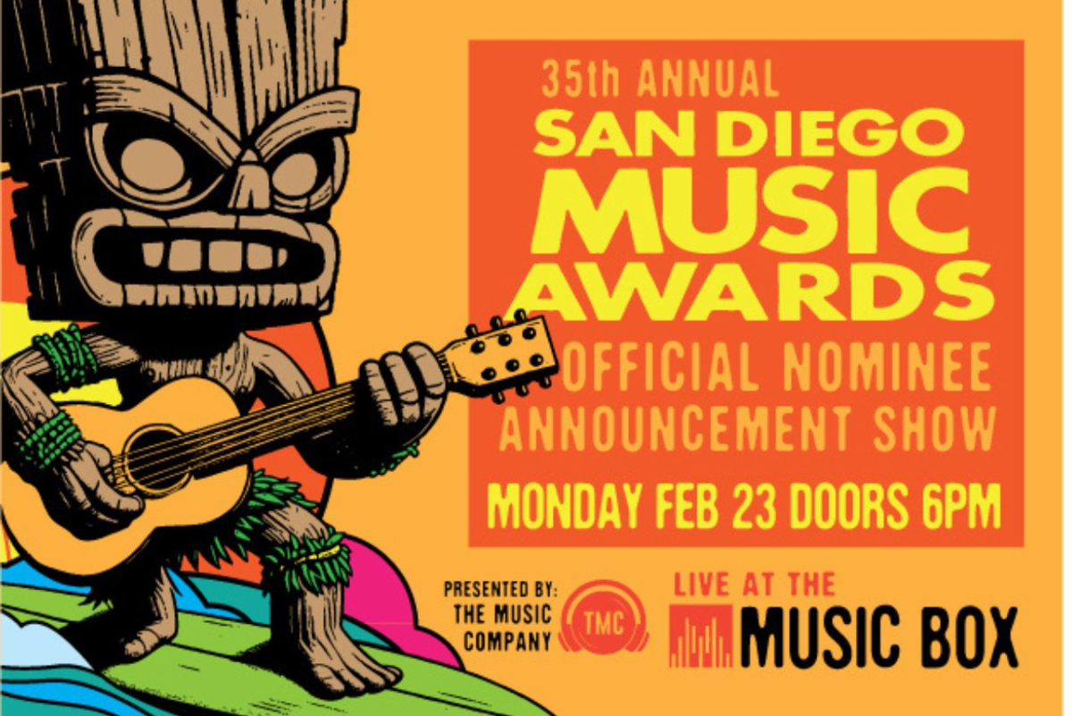 San Diego Music Awards Nominee Announcement Show