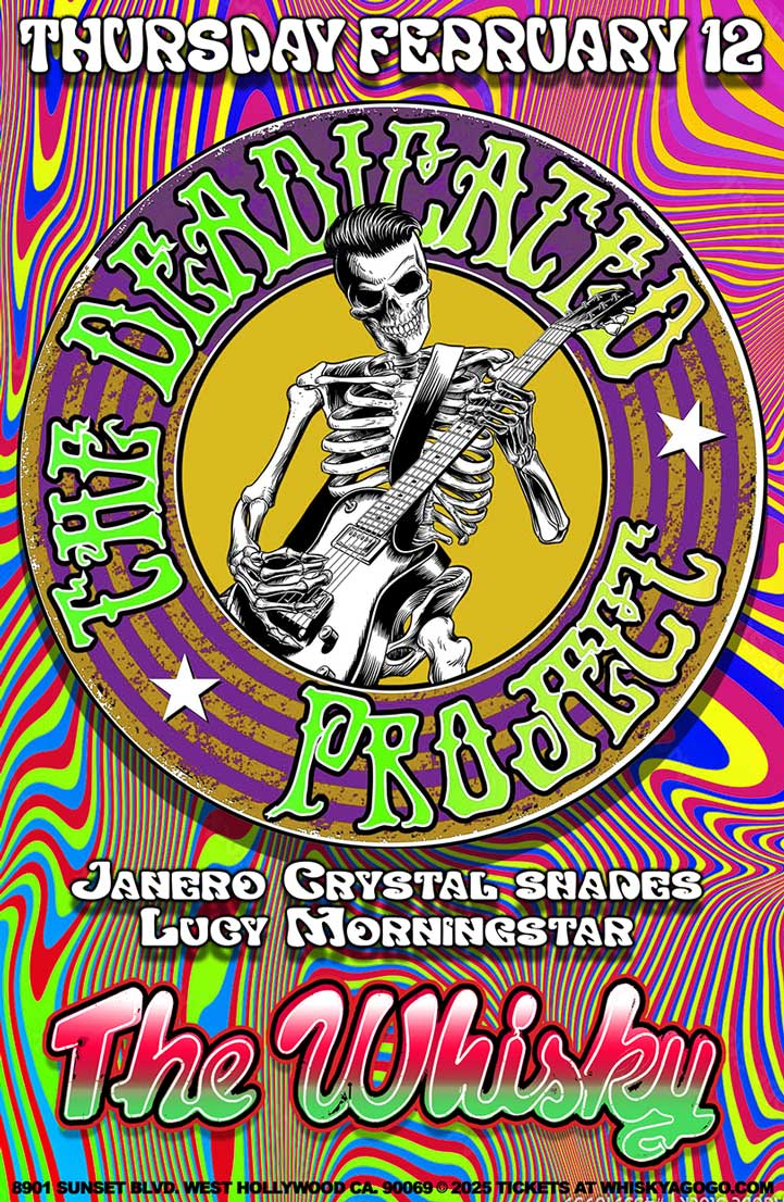 The Deadicated Project (Tribute to Bob Weir), Cali Three, Janero, Crystal Shades, Lucy Morningstar