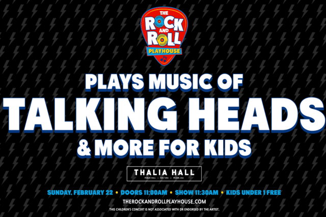 The Rock and Roll Playhouse plays Music of Talking Heads + More for Kids