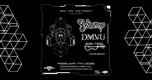 Shlump, DMVU and Josh Teed at Diamondback Music Hall – Belleville, MI