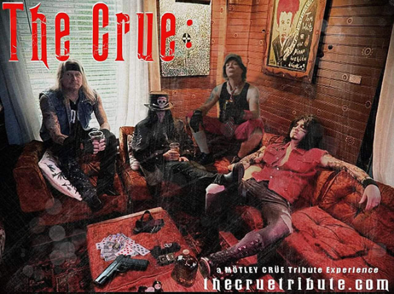 The Crue: A Motley Crue Tribute Experience at The Showroom at Wheeling Island – Wheeling, WV