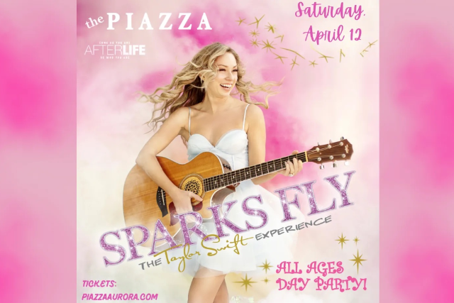 Sparks Fly – The Ultimate Taylor Swift Experience  – ALL AGE at The Piazza – Aurora, IL