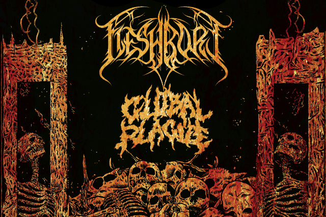 Fleshbore, Global Plague at The Sanctuary Detroit – Hamtramck, MI