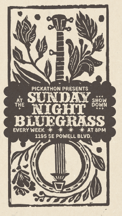 Sunday Night Bluegrass featuring Fog Holler at The Showdown – Portland, OR