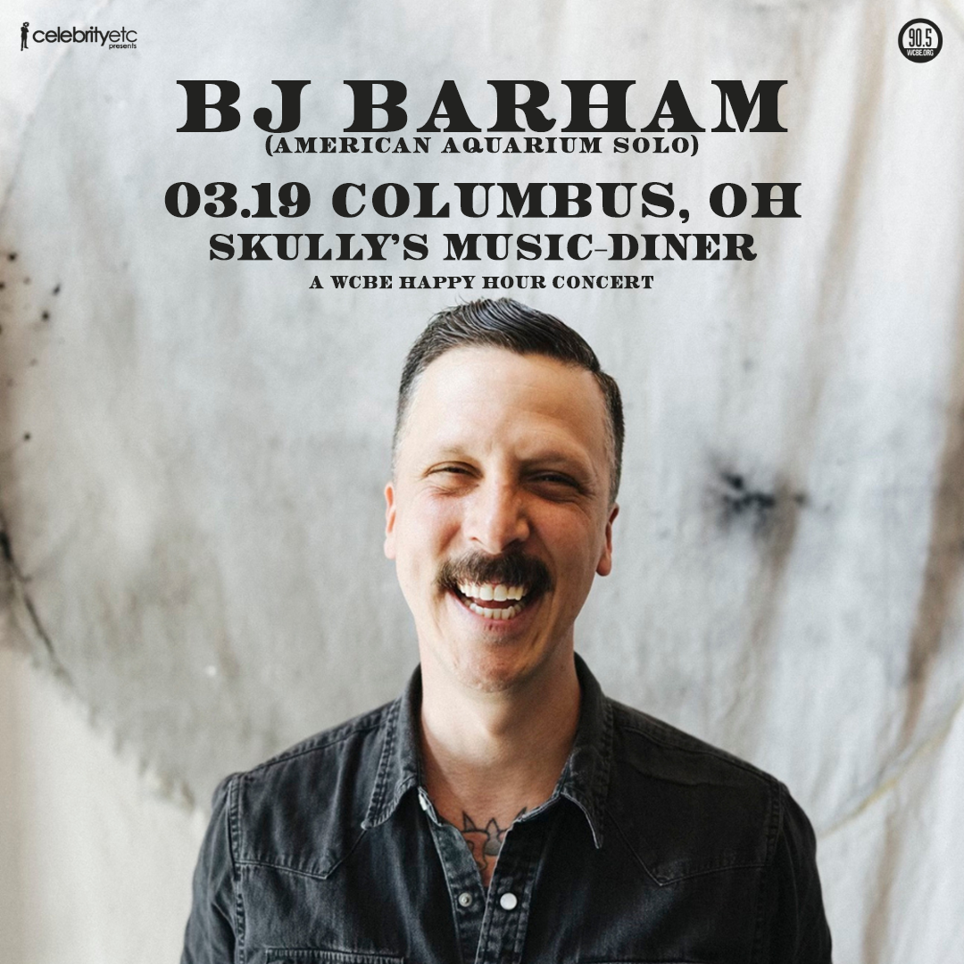 American Aquarium's BJ Barham "A WCBE Happy Hour Concert"