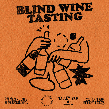 BLIND WINE TASTING at Valley Bar – Phoenix, AZ