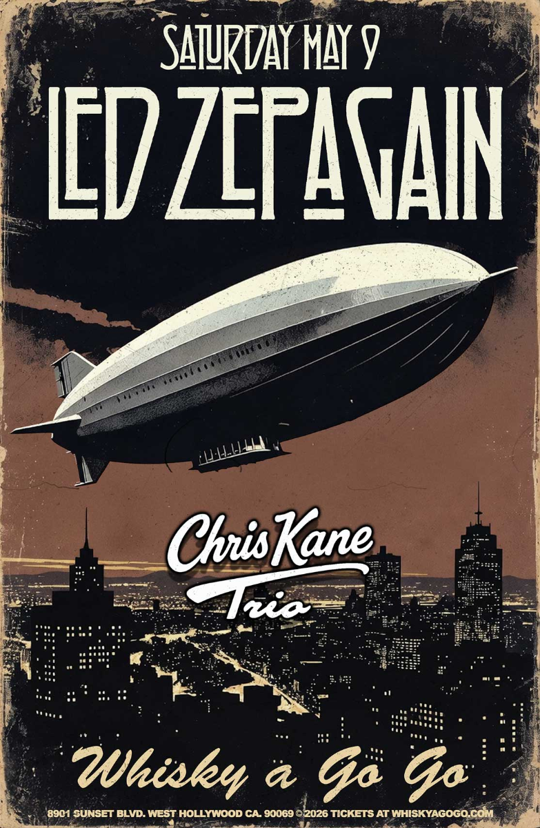 Led Zepagain, Cutt, Charlie Sub & The Sound Dogs, Kalea Rose, Chris Kane Trio