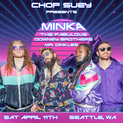 Minka w/ Mr. Dinkles at Chop Suey – Seattle, WA