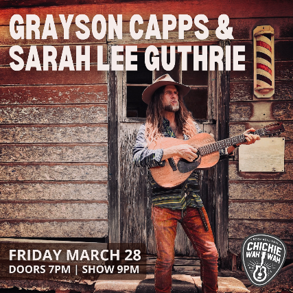 Grayson Capps & Sarah Lee Guthrie at Chickie Wah Wah – New Orleans, LA