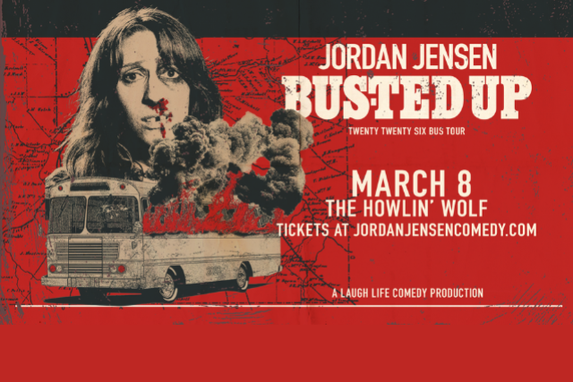 Jordan Jensen: BUSTED-UP Tour at Howlin' Wolf