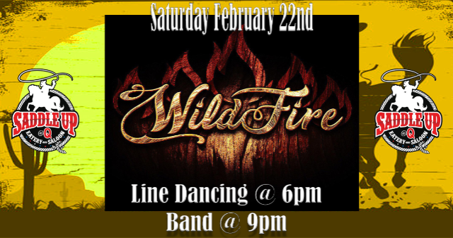 Wildfire Live at Saddle Up @ Q at Saddle Up At Q – Aurora, IL