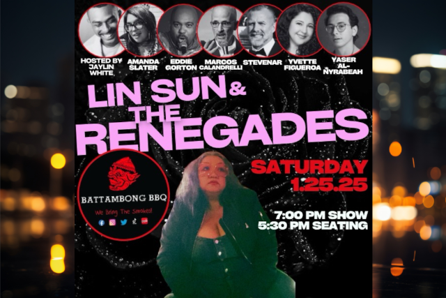 Lin Sun & the Renegades at The Stand Up Comedy Club – Bellflower, CA