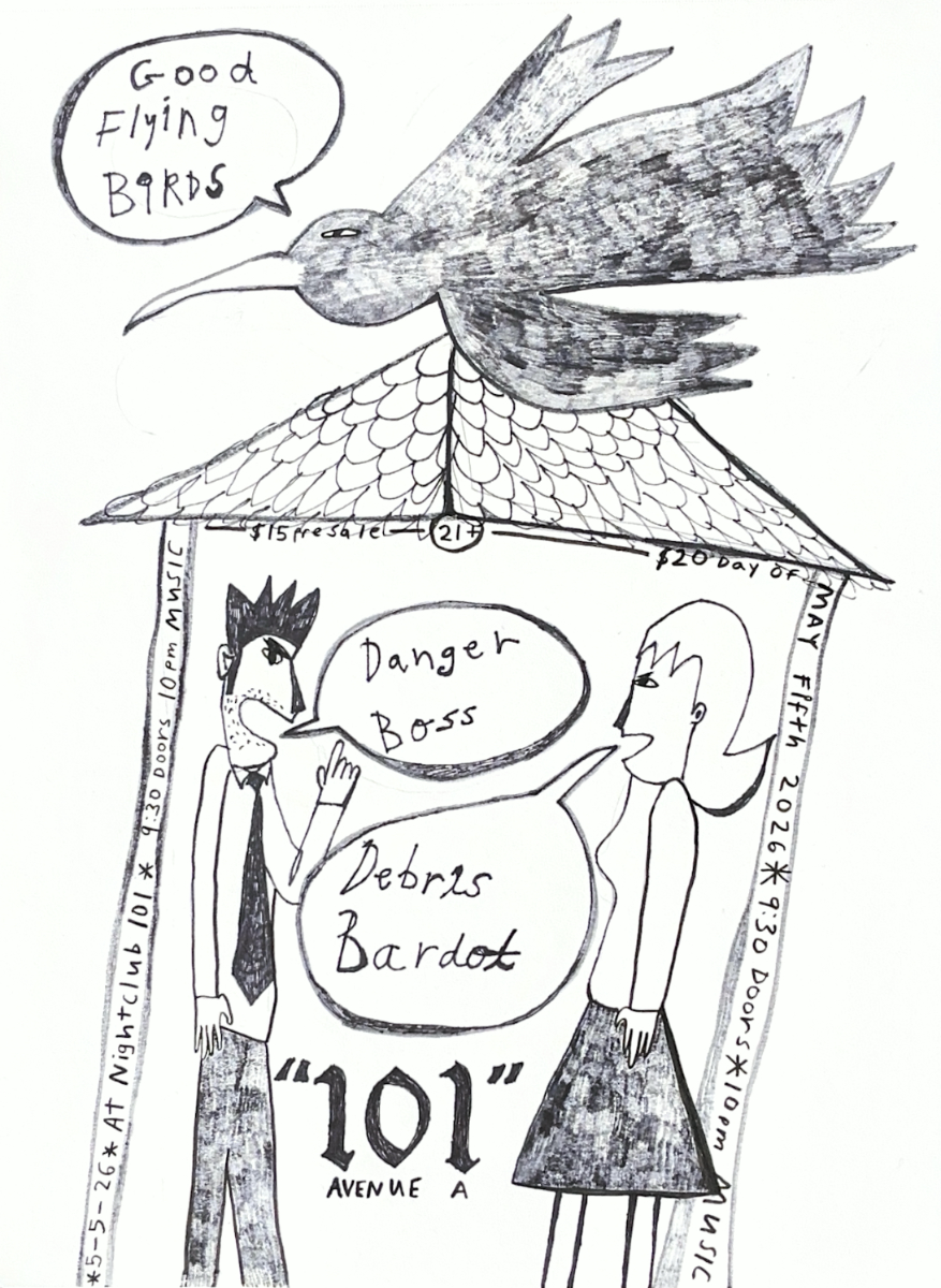 Good Flying Birds, Dangerboss, Debris Bardot