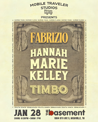 image of Fabrizio, Hannah Marie Kelley & Timbo image of Fabrizio, Hannah Marie Kelley & Timbo