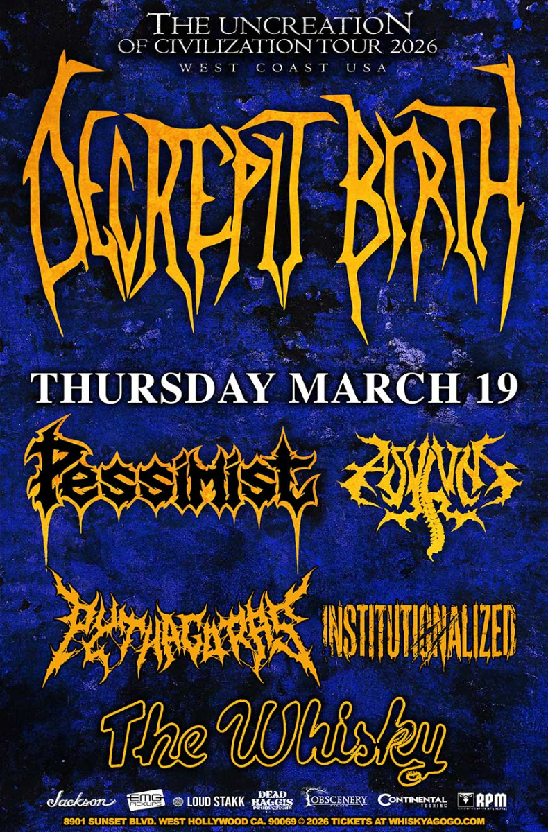 Decrepit Birth , Pessimist, Asylum, Pythagoras