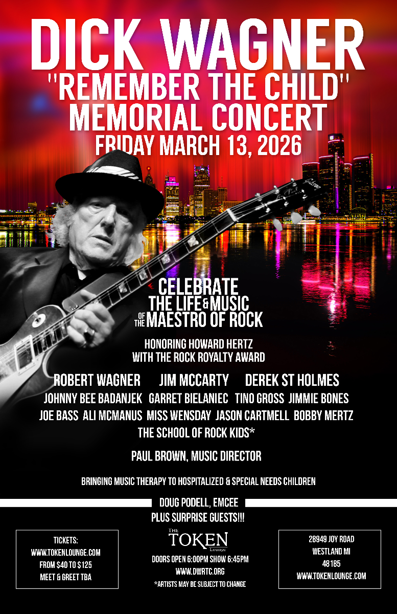 DICK WAGNER "Remember The Child" Memorial Concert performance by DEREK ST. HOLMES / JIM MCCARTY & more