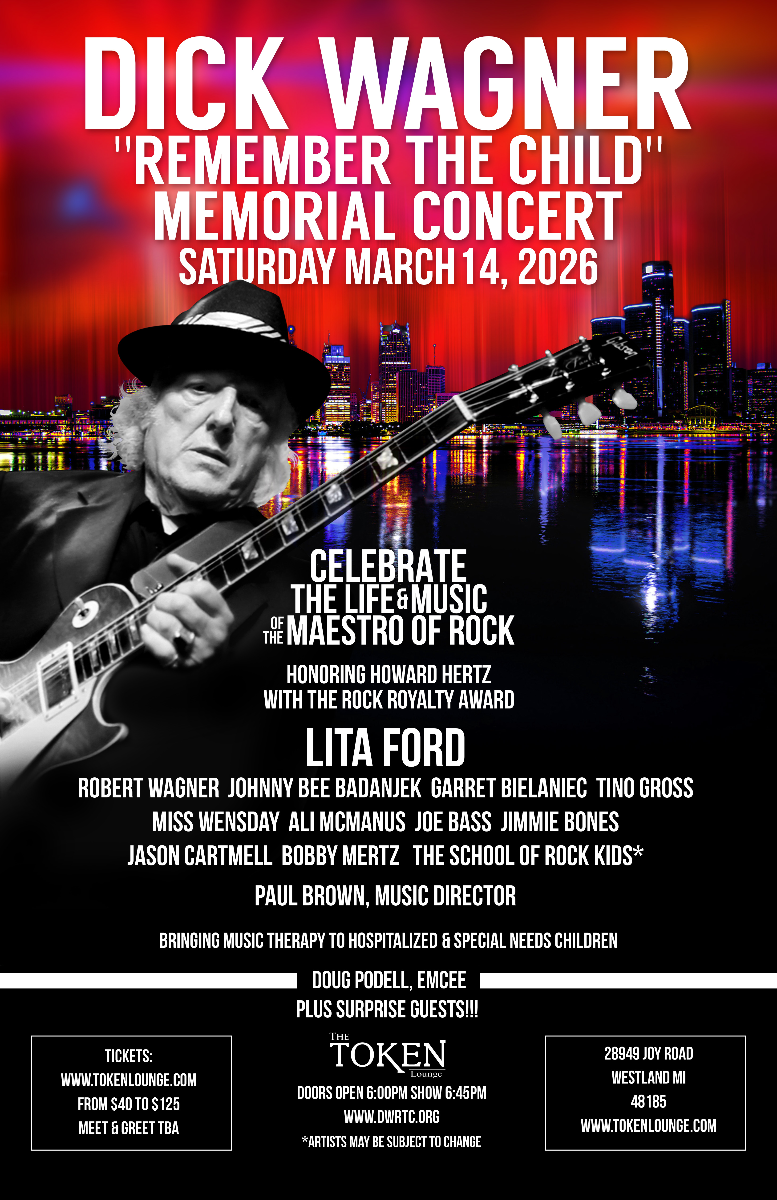 DICK WAGNER "Remember The Child" Memorial Concert performance by LITA FORD & more