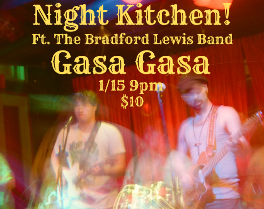 image of Night Kitchen ft. The Bradford Lewis Band