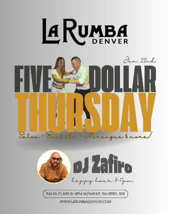 $5 Thursdays!