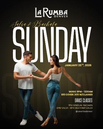 Image of SALSA & BACHATA SUNDAYS
