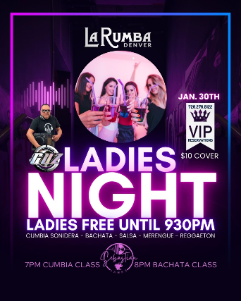 image of Ladies Night & Noche Sonidera image of Ladies Night & Noche Sonidera