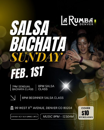 SALSA & BACHATA SUNDAYS concert