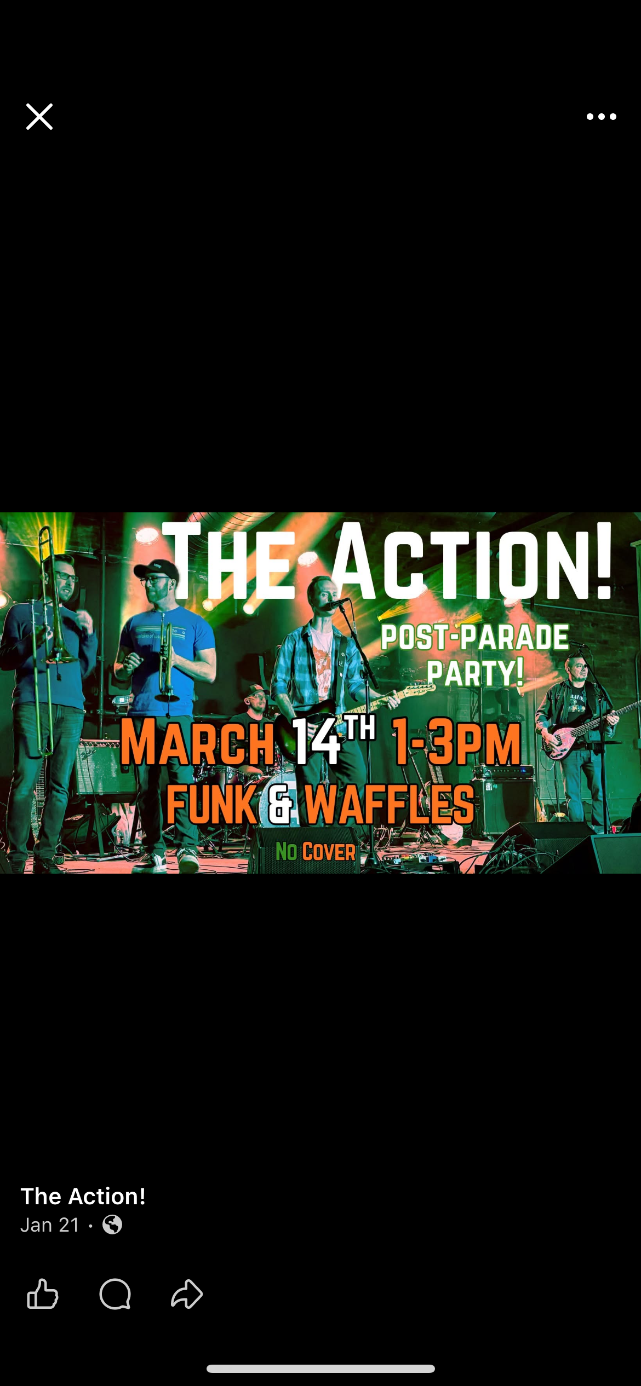 FREE SHOW - PARADE DAY W/ THE ACTION!