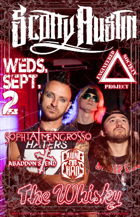 Scotty Austin (Formerly of Saving Abel), Engineered Society Project, Calling For Chaos