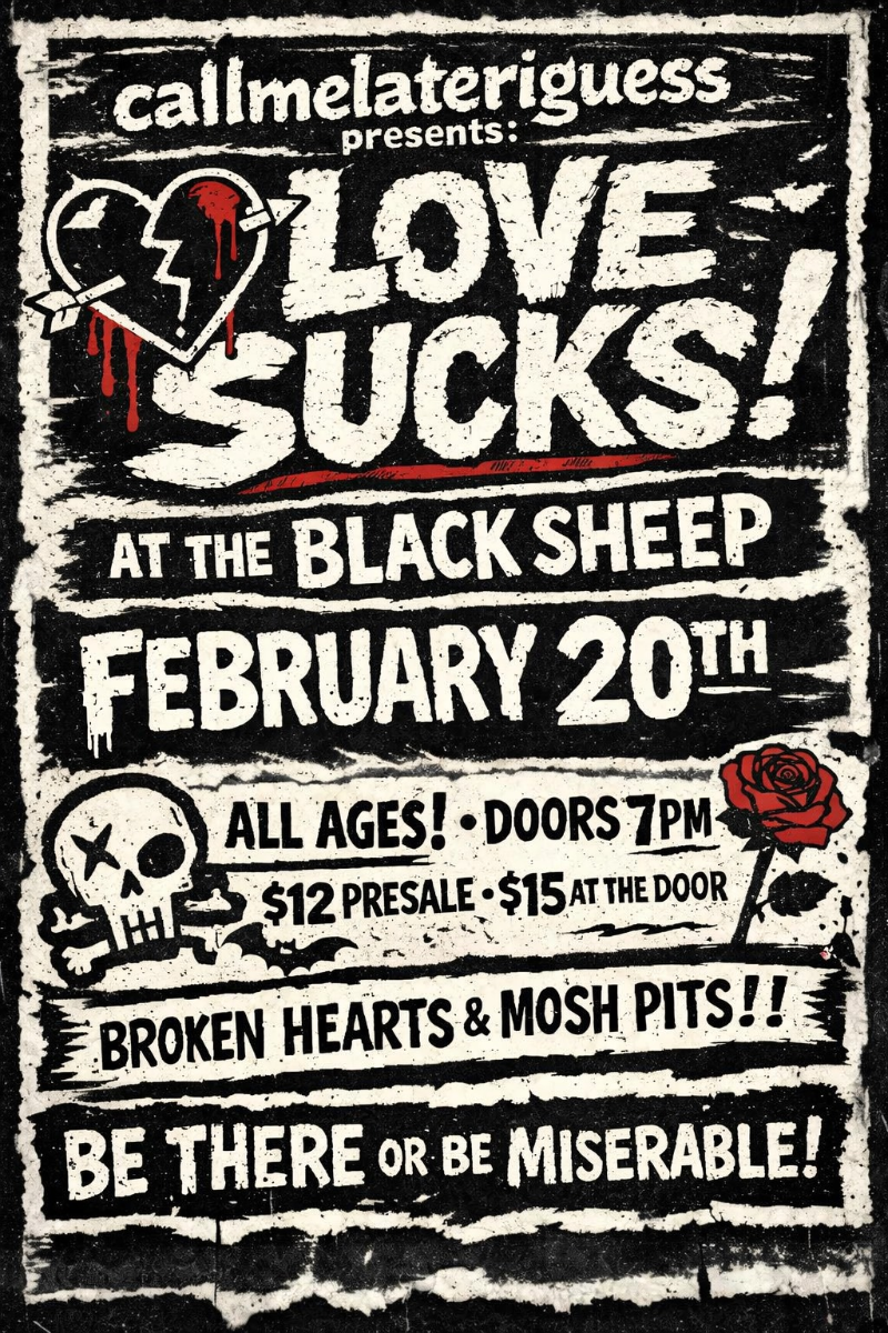 Featured Image - callmelateriguess presents: love sucks - 20