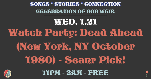 Image of Watch Party: Dead Ahead (New York, NY October 1980) - Seanr Pick! Image of Watch Party: Dead Ahead (New York, NY October 1980) - Seanr Pick!